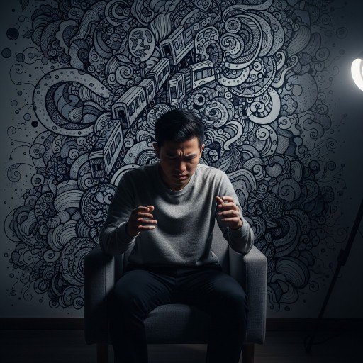 It is good to be cognizant of the Unspoken Symptoms. An Individual with shaking hands in the presence of a calm background who is feeling such trivial signs of a bit of anxiousness.
