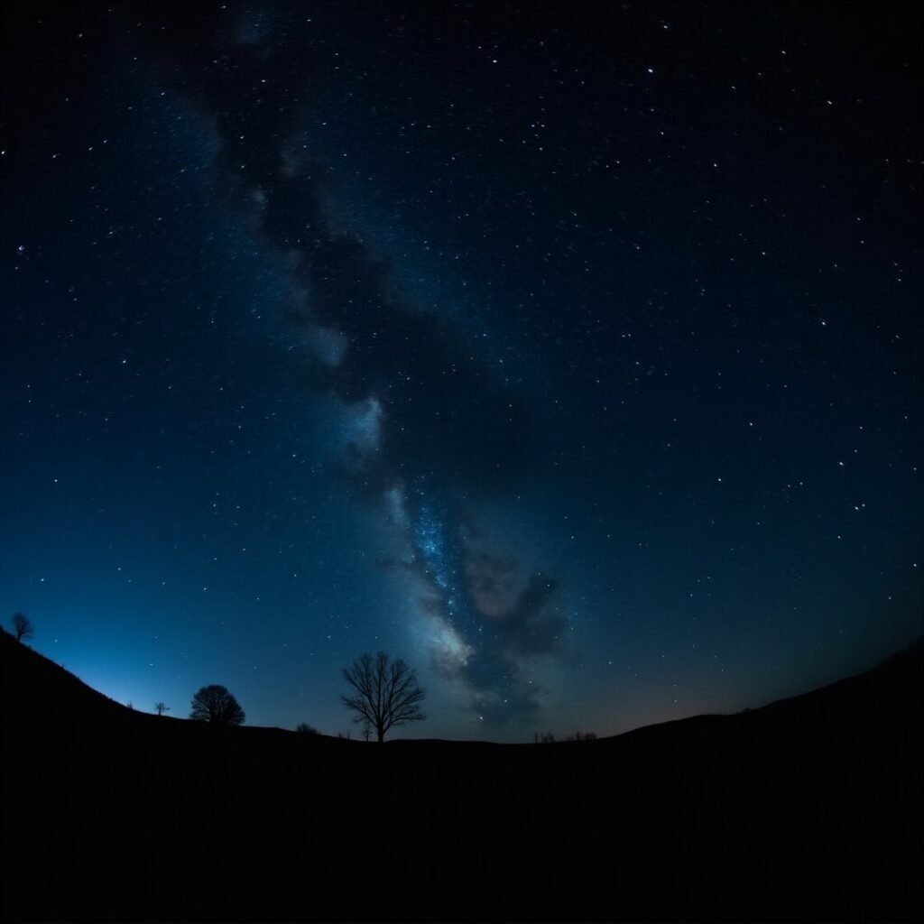 Milky Way over Green Bank - Bortle Class 2 night sky (darkest in East Coast)