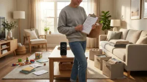 20-minute declutter checklist: reset one room at a time