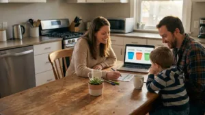 Simple budget plan USA: the three-bucket method